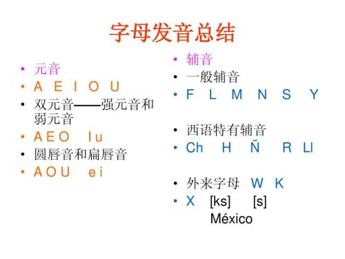 標(biāo)準(zhǔn)西班牙語(yǔ)發(fā)音入門(mén)